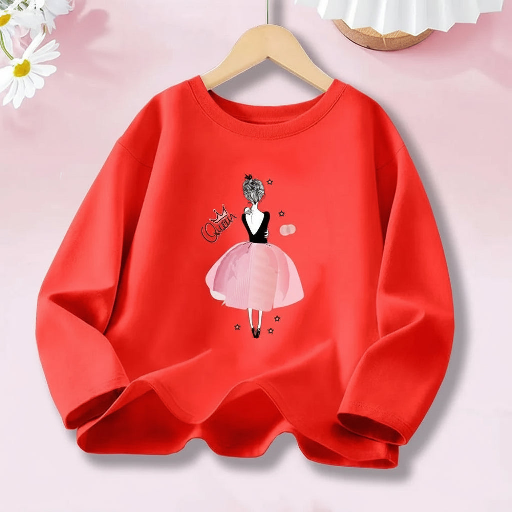 Top manches longues logo Ballet Dance Girls