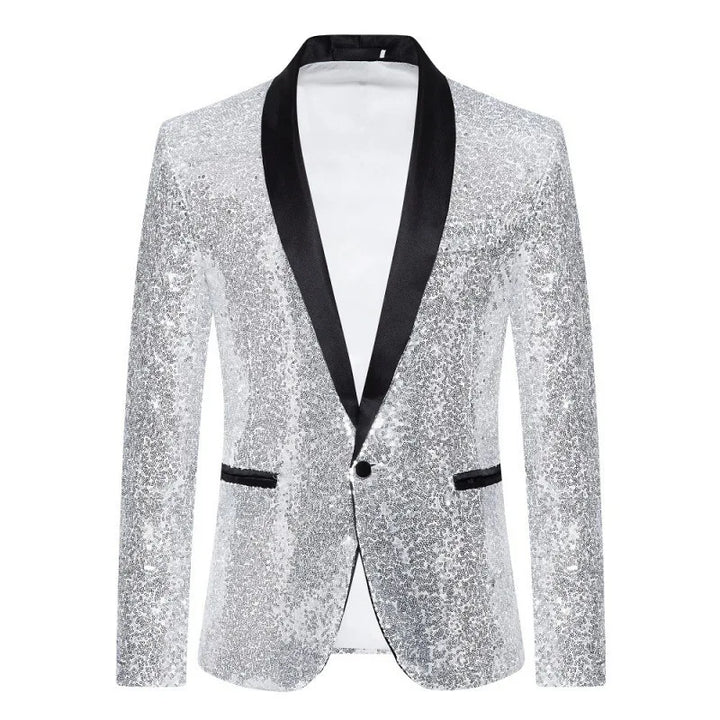 Veste costume Homme à paillettes Omar
