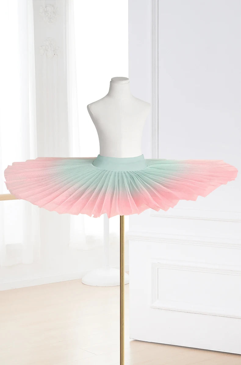 Jupe bas tutu bi-colore