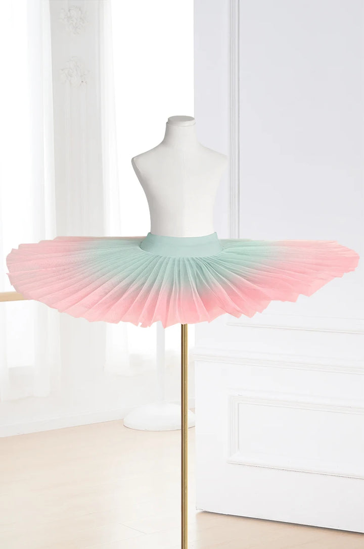 Jupe bas tutu bi-colore