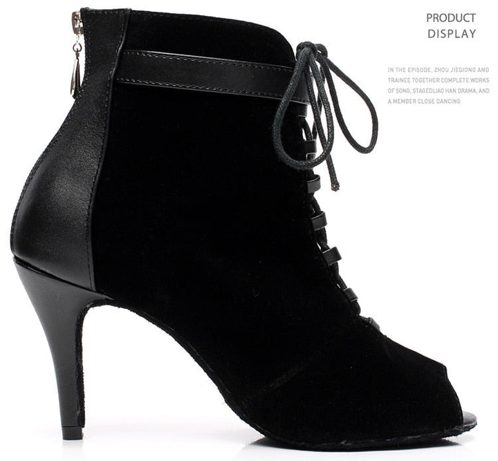 Bottines Nora talon 9cm semelle suede T38