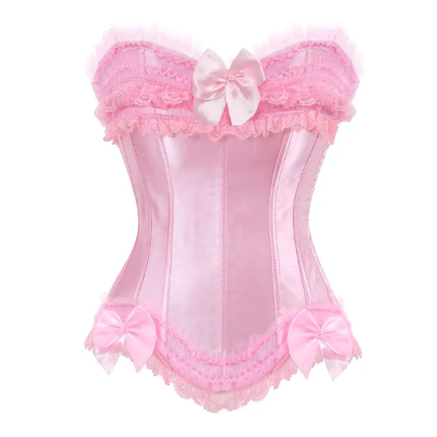 Corset Bustier satin Froufrou