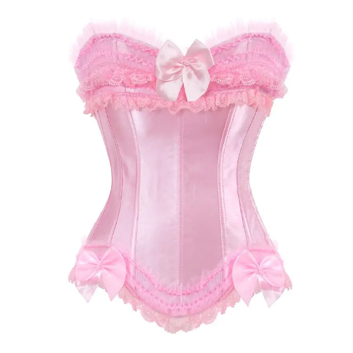 Corset Bustier satin Froufrou