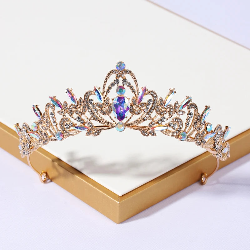 Couronne diadème strass crystal plusieurs modèles