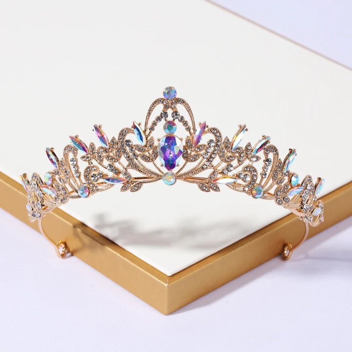 Couronne diadème strass crystal plusieurs modèles