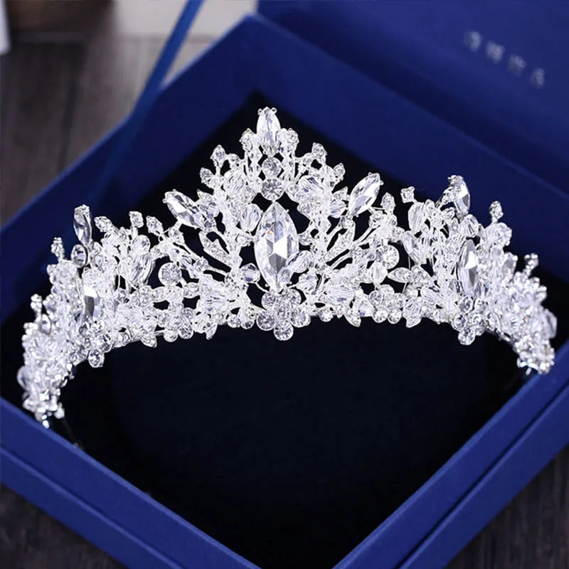 Couronne diadème strass crystal plusieurs modèles