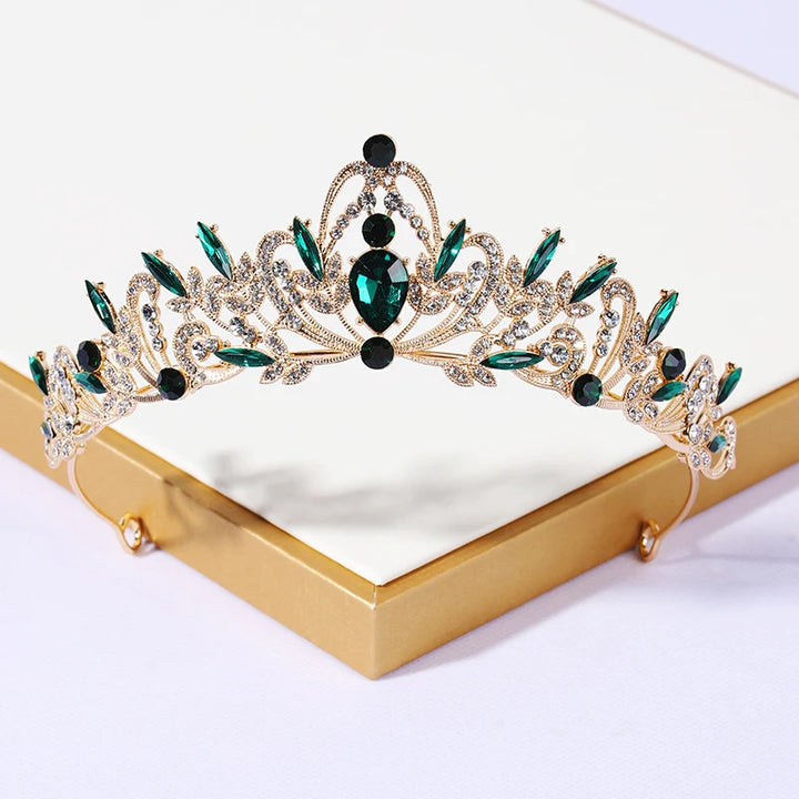 Couronne diadème strass crystal plusieurs modèles