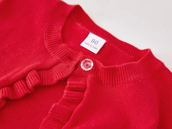 Veste courte manches longues avec bouton