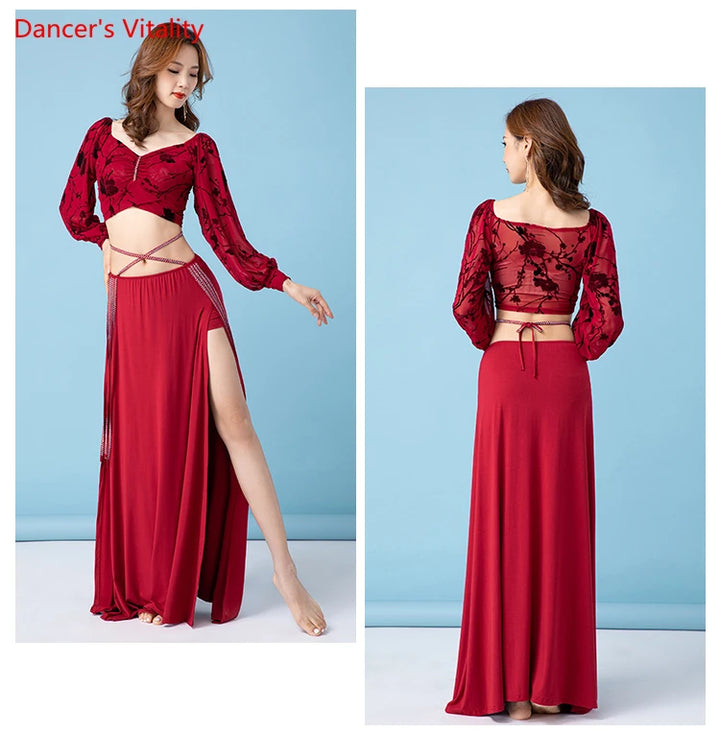 Ensemble Top et Jupe Belly Dance Maryam