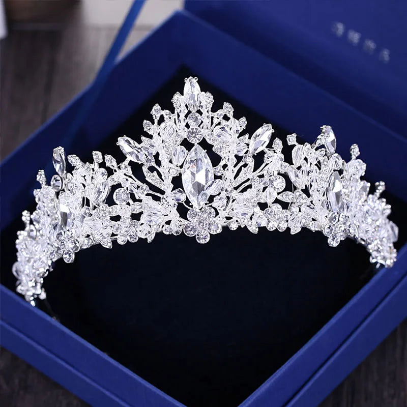 Couronne diadème strass crystal plusieurs modèles