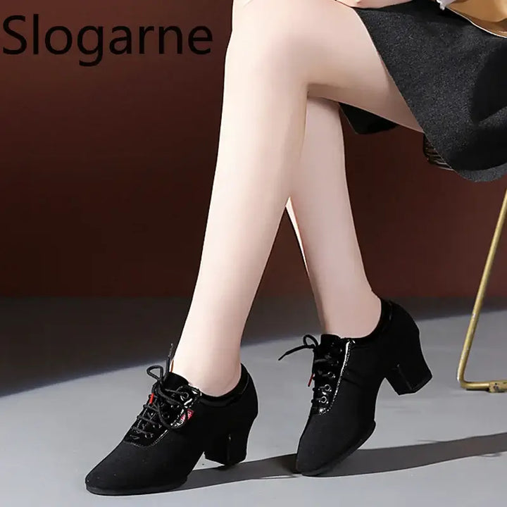 Chaussures de danse Femme Laury à talons pour intérieur ou extérieur