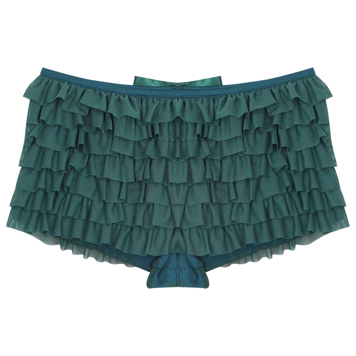 Pantie short court à volants