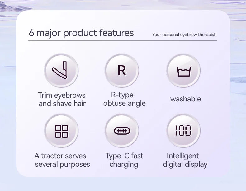 Epilateur électrique intelligente 2 en 1 portable hommes et femmes XIAOMI
