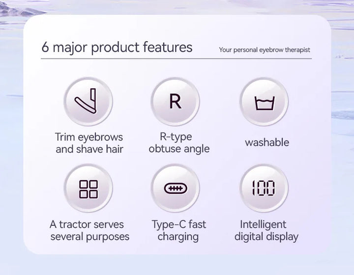 Epilateur électrique intelligente 2 en 1 portable hommes et femmes XIAOMI
