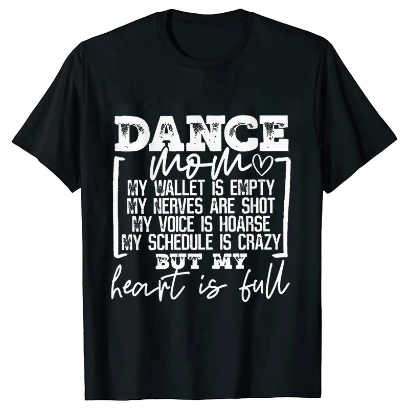 Fashion T-Shirt Women Dance Mom