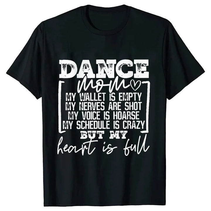 Fashion T-Shirt Women Dance Mom