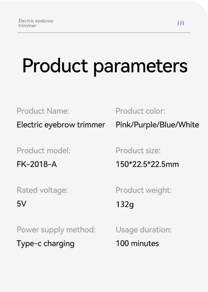 Epilateur électrique intelligente 2 en 1 portable hommes et femmes XIAOMI