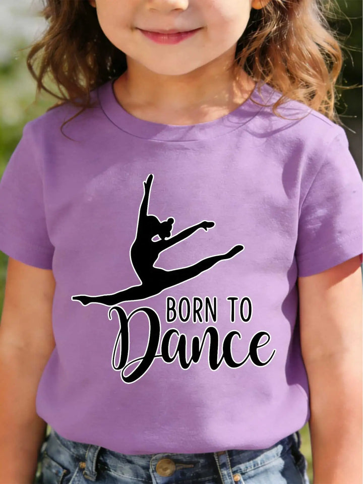 T-shirt manche courte Logo born to dance