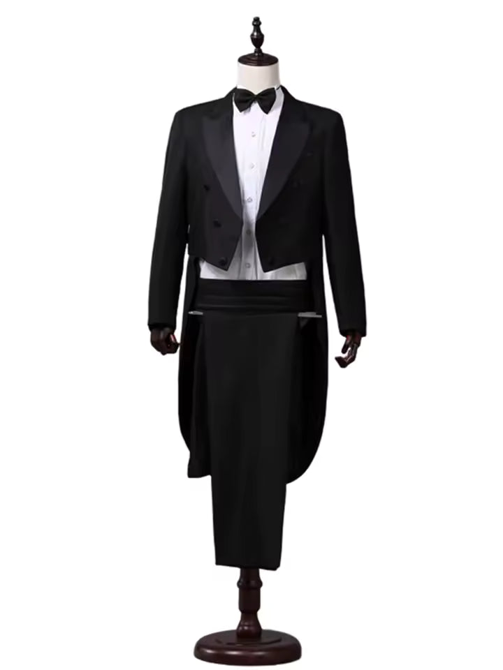 Ensemble Veste queue de pie & Pantalon avec accessoires XL