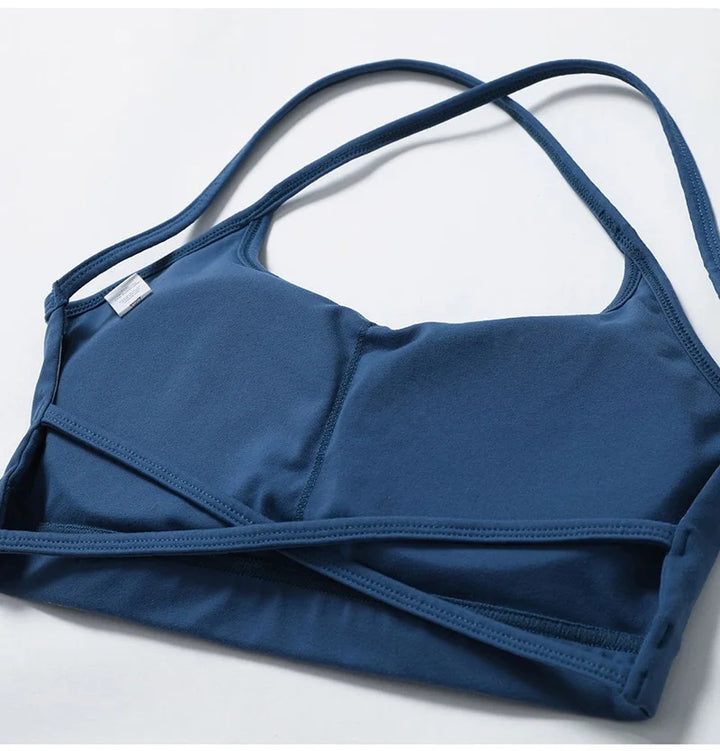 Brassière Elena fines bretelles croisées dos