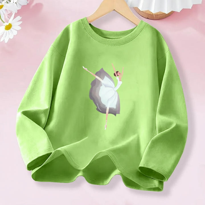 Top manches longues logo Ballet Dance Girls