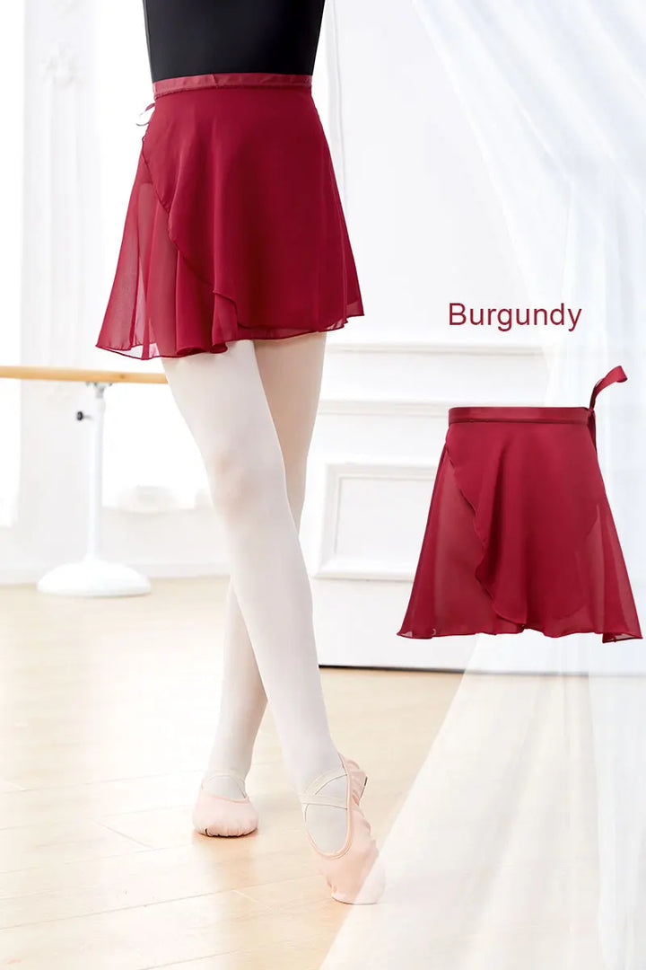 Jupette mousseline à nouer Perrine