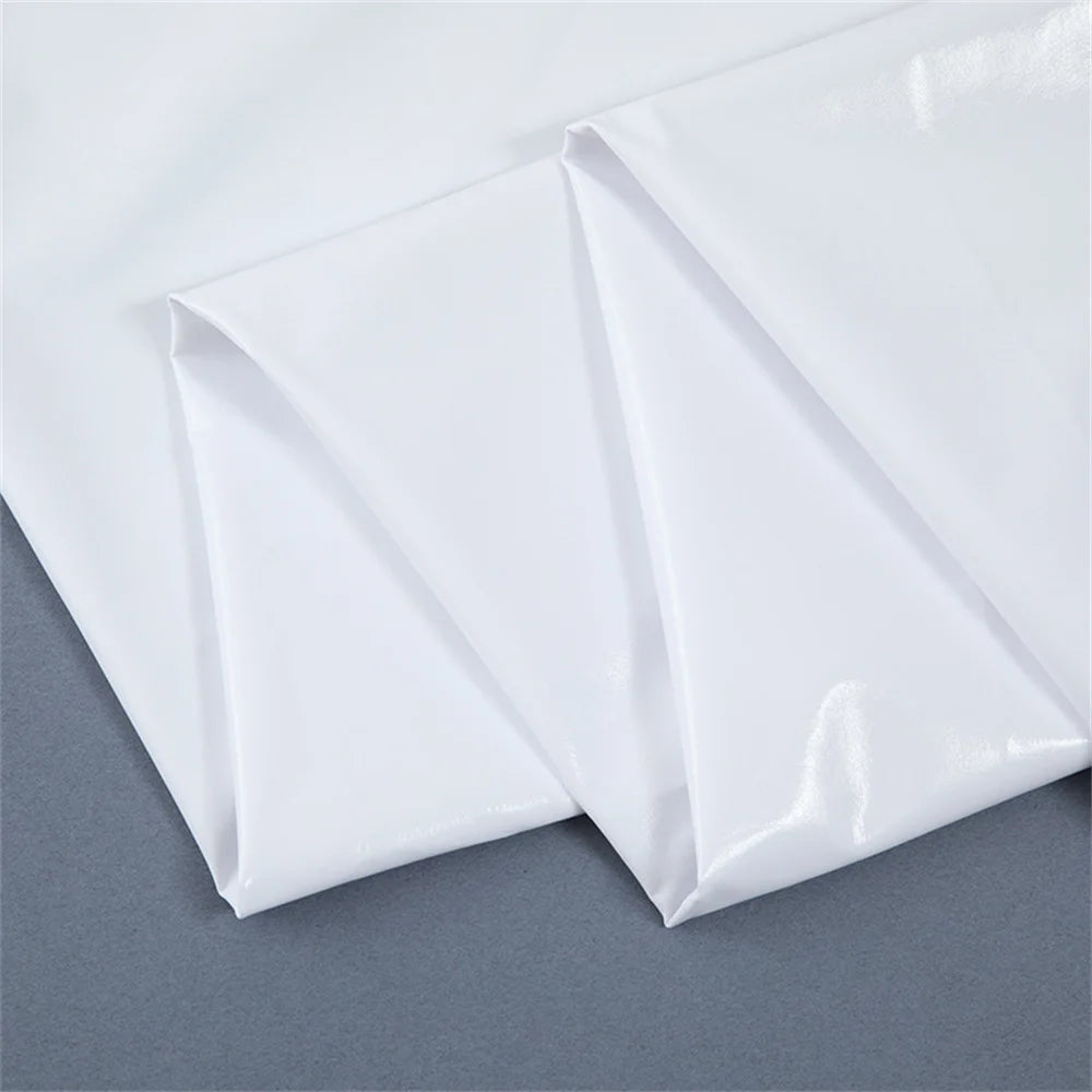 Combi-Short sans manches effet metallique Loycia