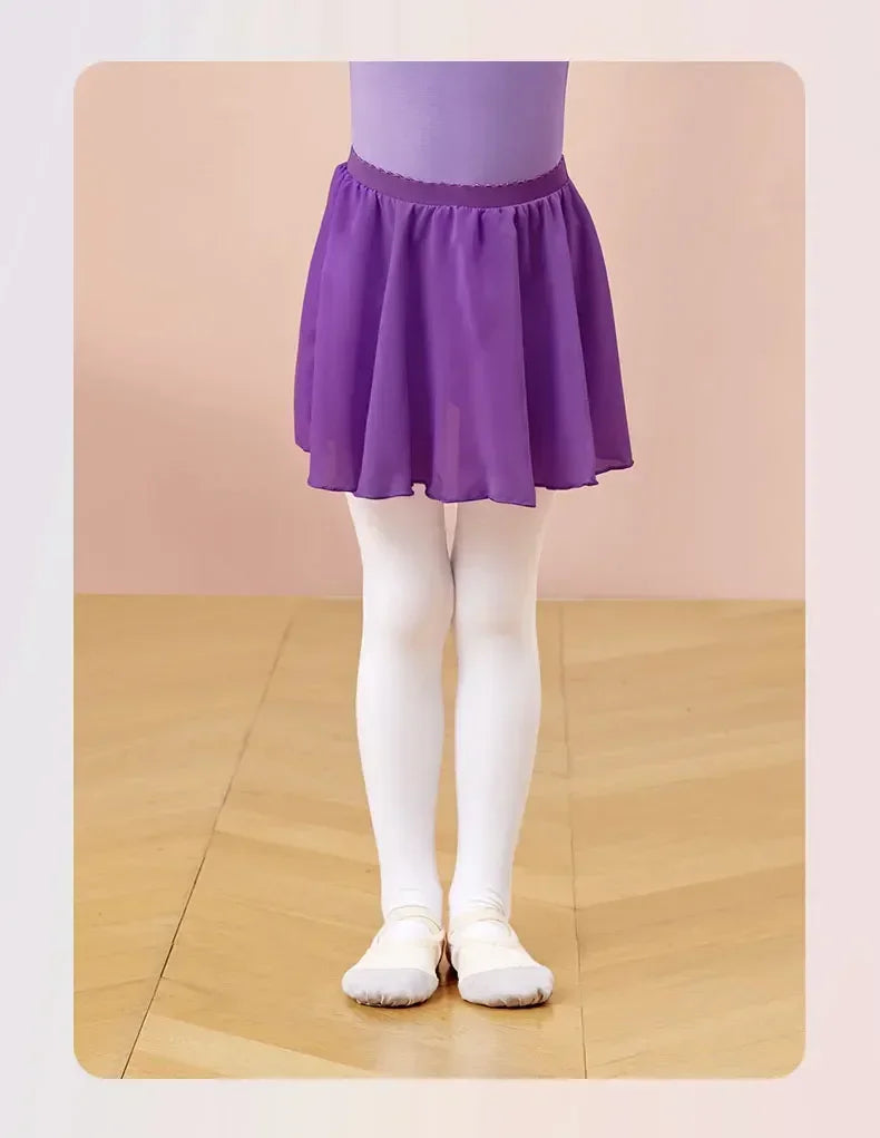 Jupette mousseline taille élastique Klarys