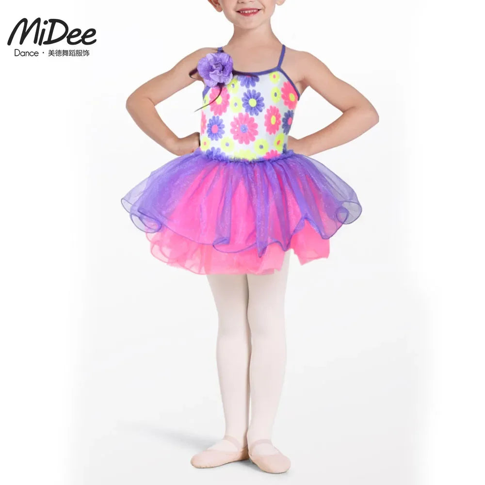 Robe Tutu bretelles Colorful Janelle
