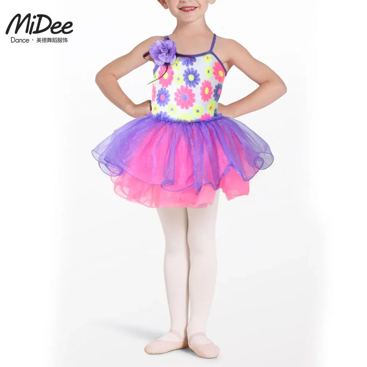 Robe Tutu bretelles Colorful Janelle