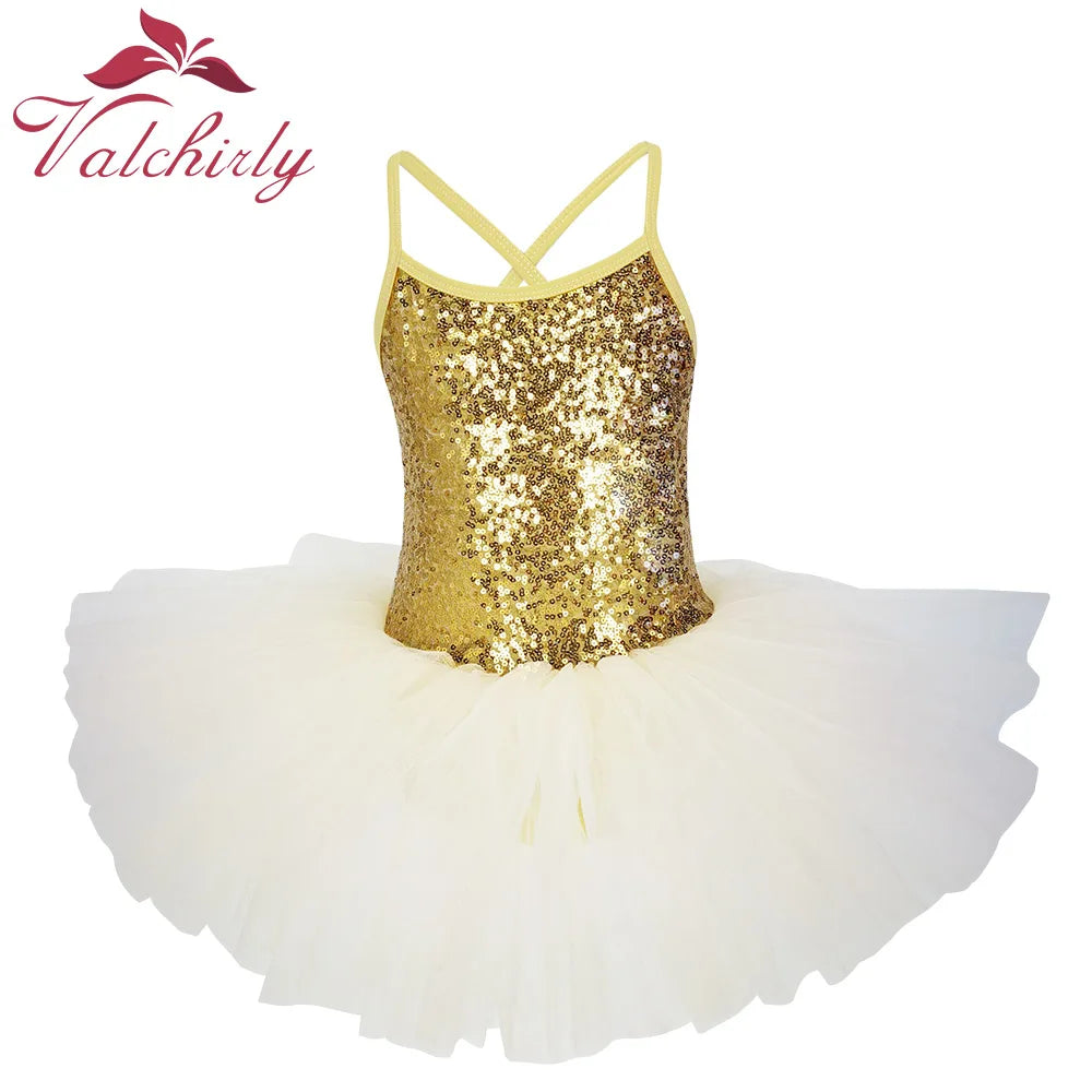 Robe Tutu bretelles Sequins Harper