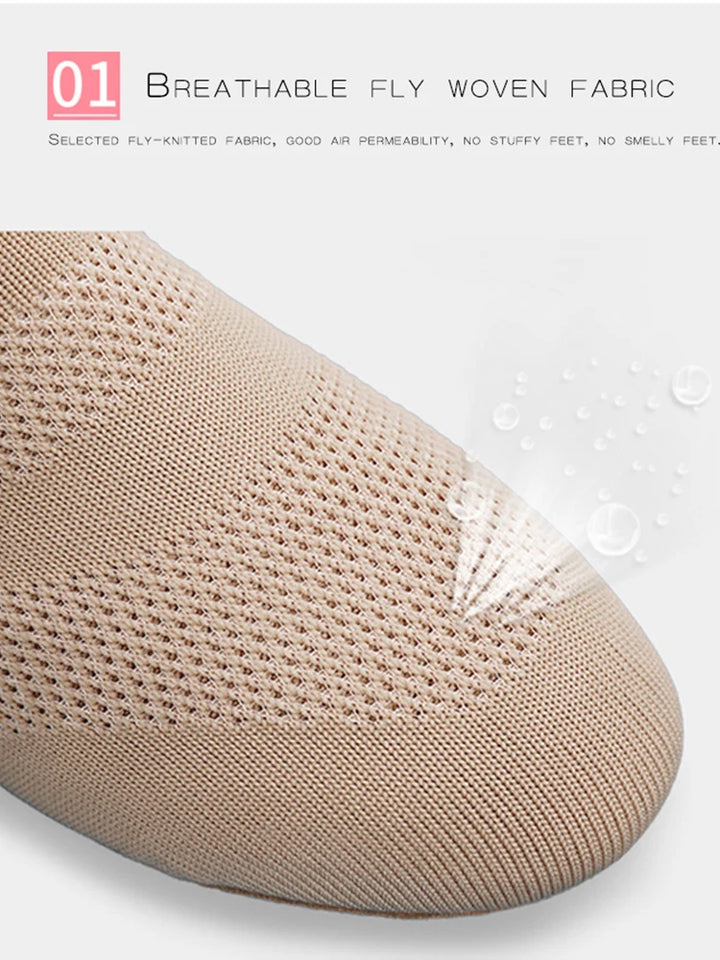 Chaussons Slip on unisexe Noa nude