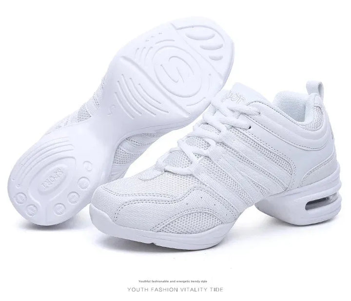 Baskets danse Jenny blanches