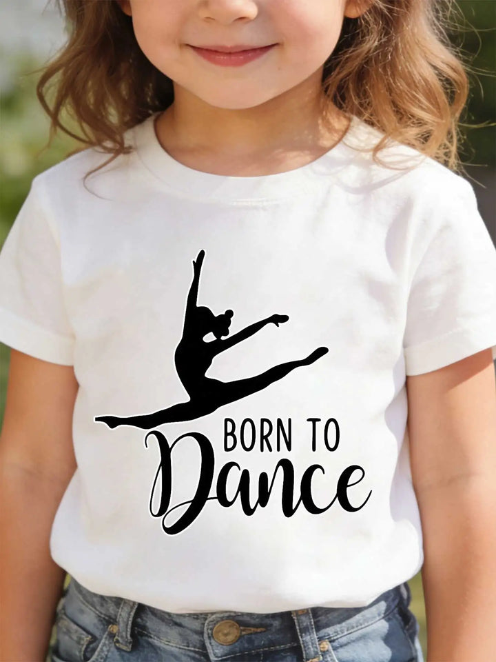 T-shirt manche courte Logo born to dance