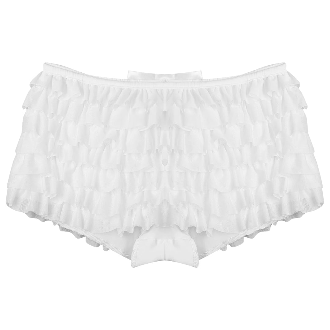 Pantie short court à volants