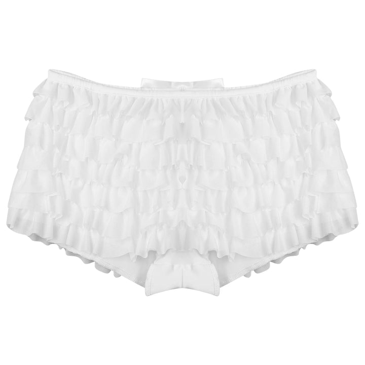 Pantie short court à volants