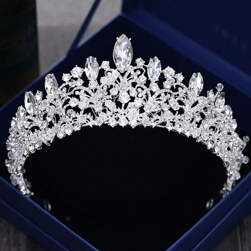 Couronne diadème strass crystal plusieurs modèles