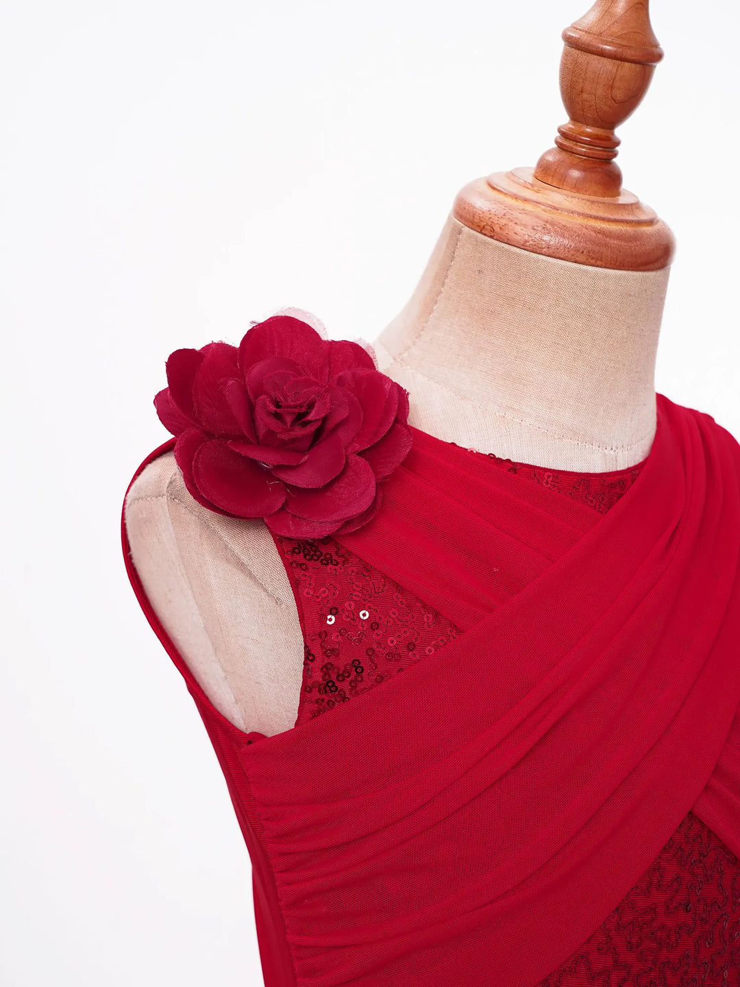 Robe courte sans manches avec sequins Ester