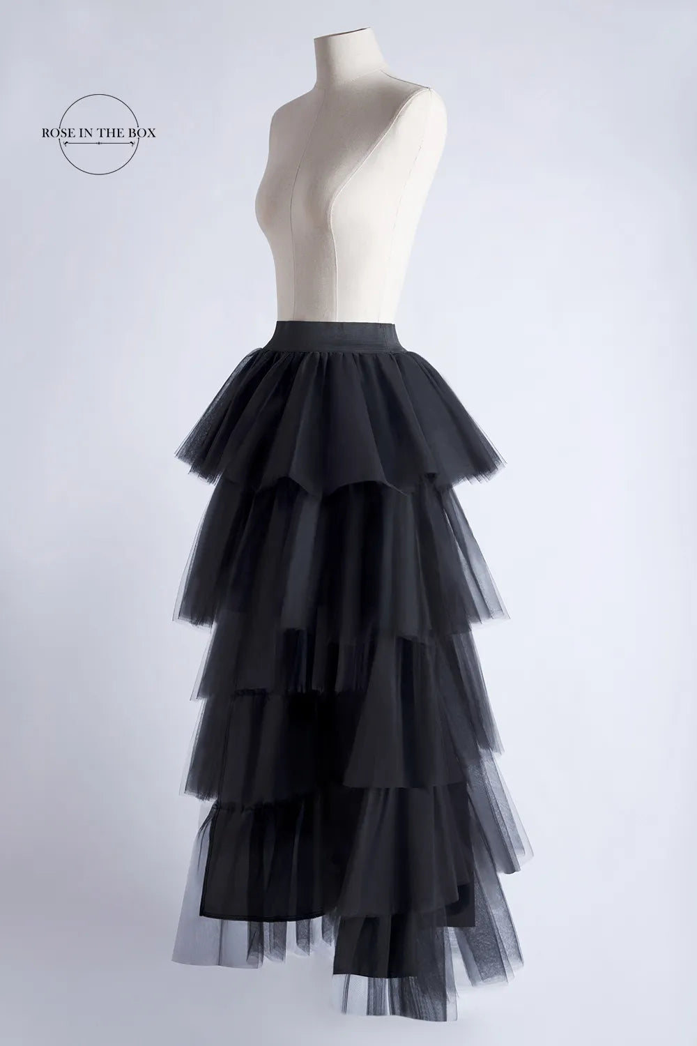 Jupe tulle courte devant longue derrière Zana