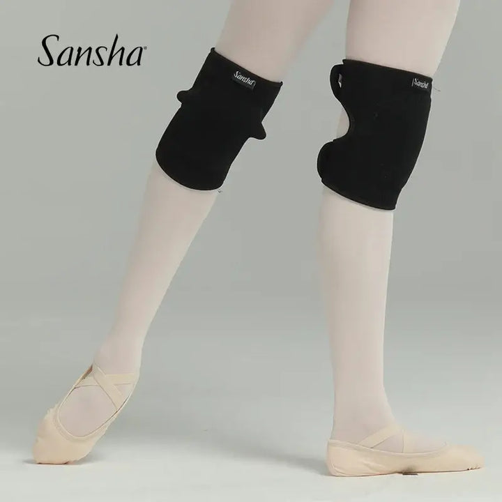 Genouillères danse attaches velcro Sansha