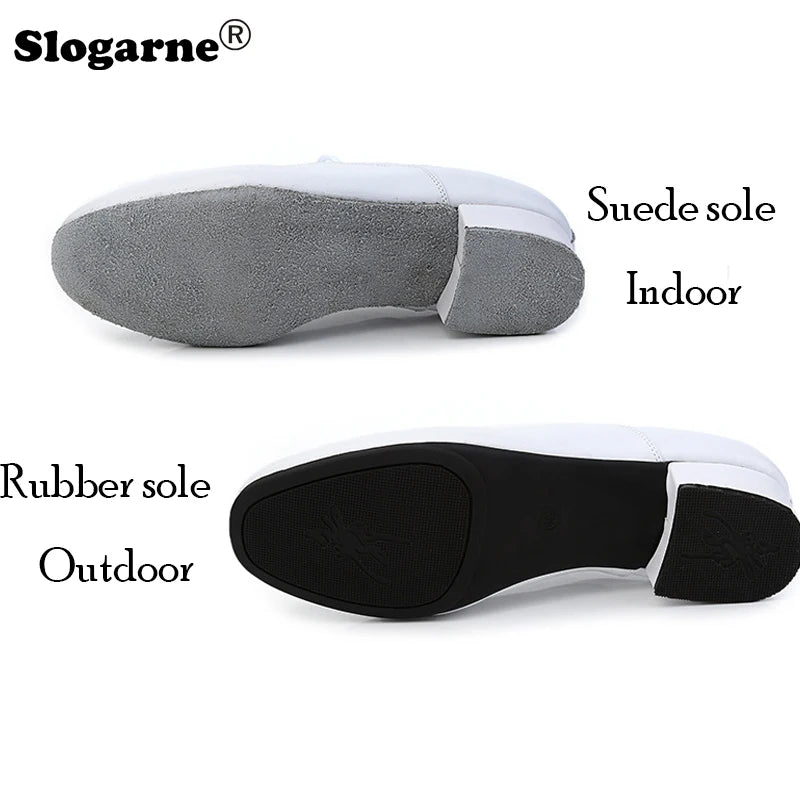 Chaussures danse homme à talons semelle suede Aaron