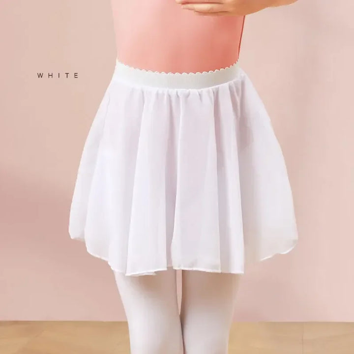 Jupette mousseline taille élastique Klarys