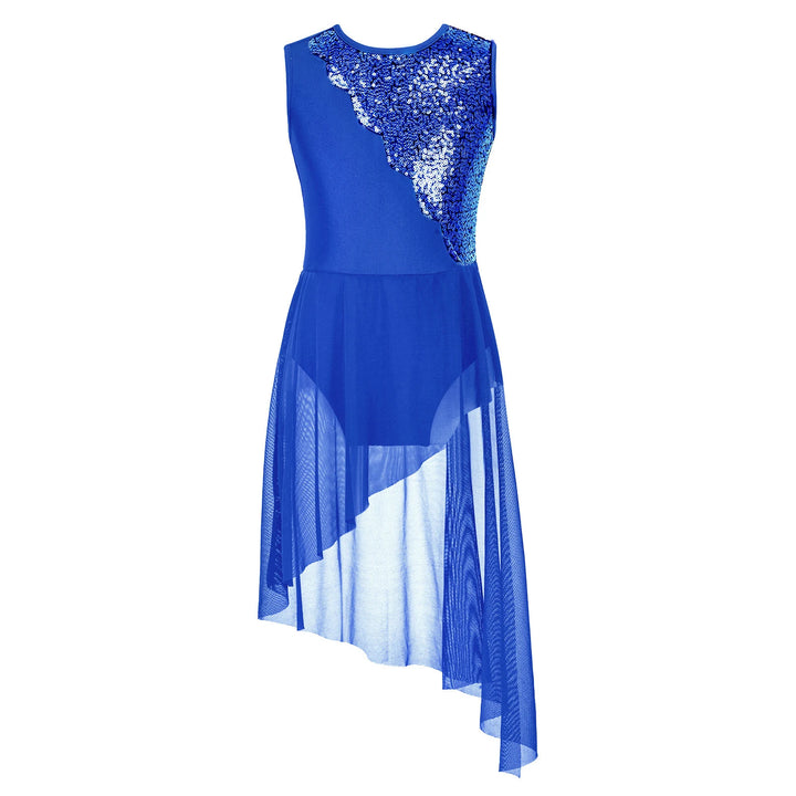 Robe sans manche avec sequins officier Ellie