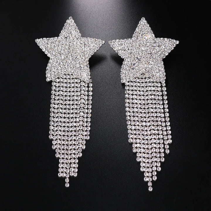 Bijoux pendentif poitrine strass plusieurs modèles
