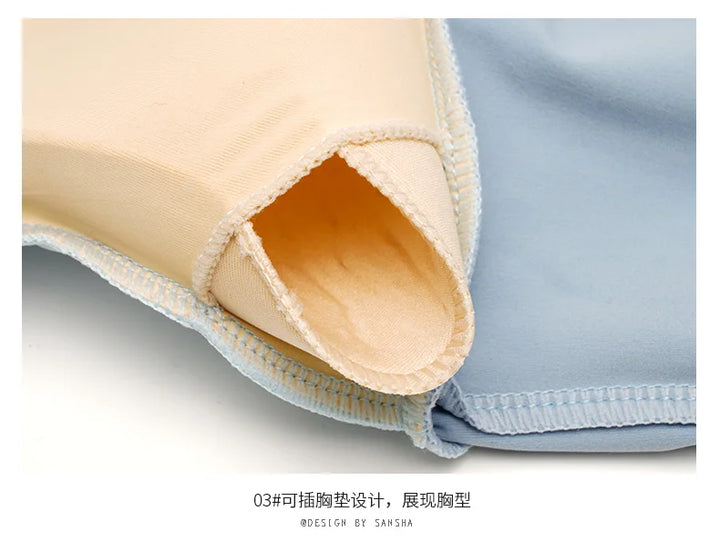 Justaucorps manches courtes bi-colore Sansha