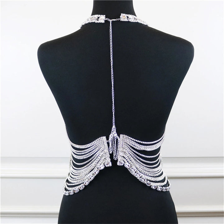 Rhinestone Body Chain Jewelry