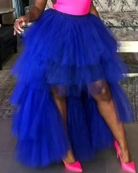 Jupe en tulle bordeaux - Jupes mi-longues Jupes sur mesure Jupe en tulle bordeaux - Jupes mi-longues Jupes sur mesure