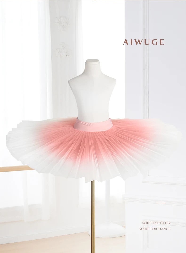 Jupe bas tutu bi-colore