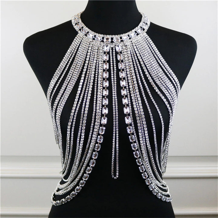 Rhinestone Body Chain Jewelry