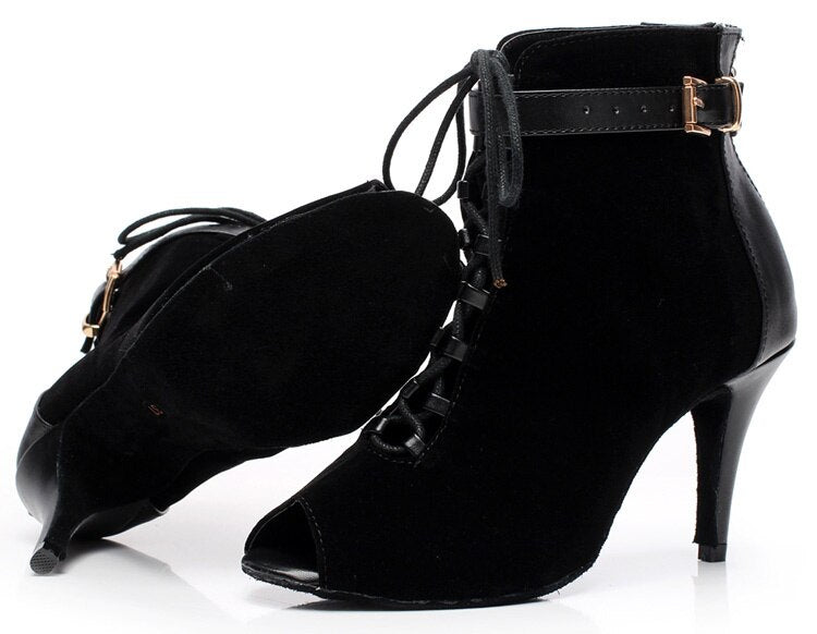 Bottines Nora talon 9cm semelle suede T38